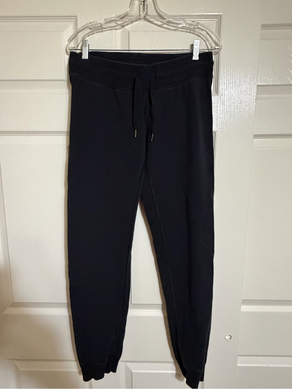 Classic Black Drawstring Joggers